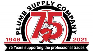 Plumb Supply Co 75th Anniv Logo